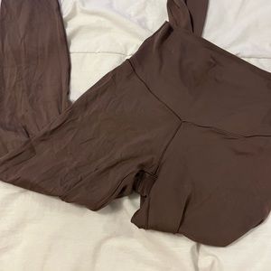 brown aerie leggings